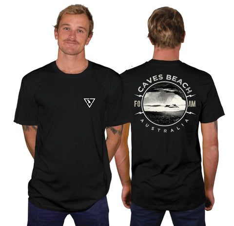 Caves Beach Tee