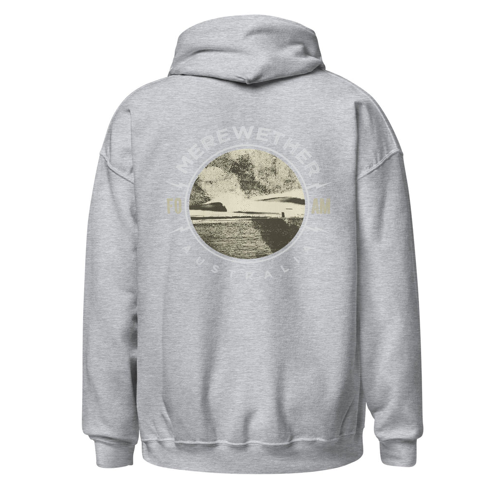 Merewether Halftone Unisex Hoodie - foamriders